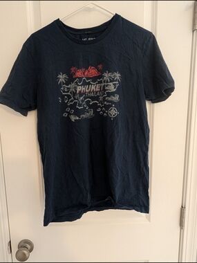 Phuket Thailand Graphic T-Shirt - Navy